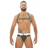 TOF Paris Harnais élastique Fetish X Khaki